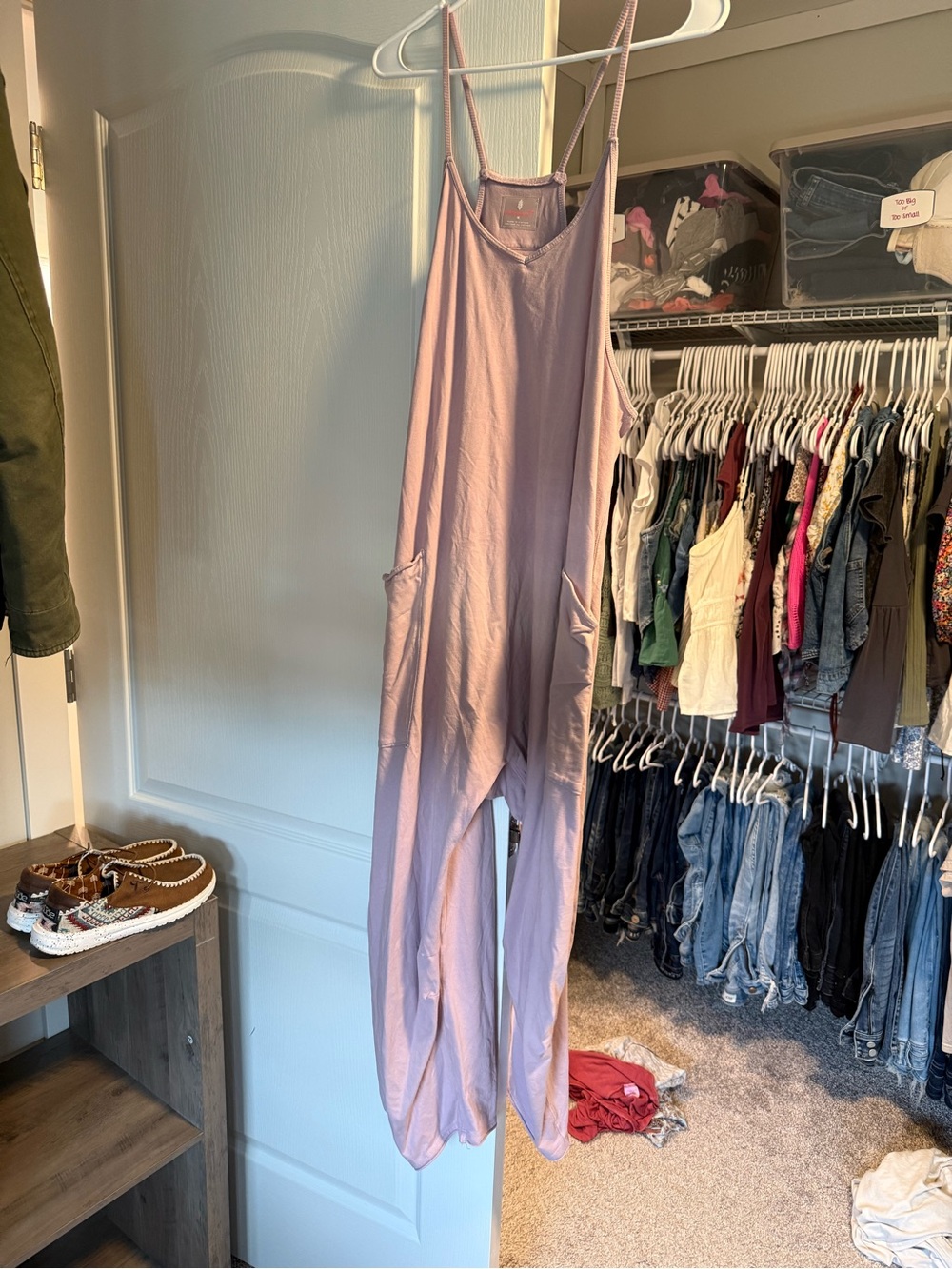 Free People Movement Hot Shot Lilac purple  Women’s Relaxed Jumpsuit